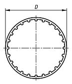 Alüminyum profiller D50 Tip I, boru