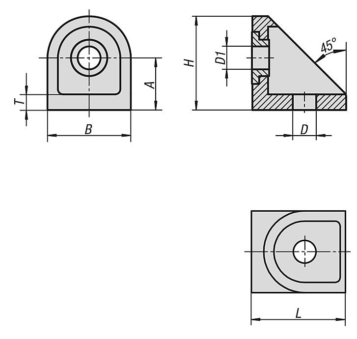 Mafsal braketleri Tip I