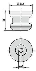 UNILOCK protective bolt for clamping module