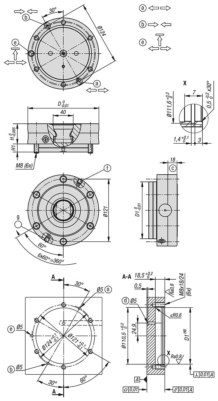 UNILOCK sıkıştırma modülü ESM 138-C