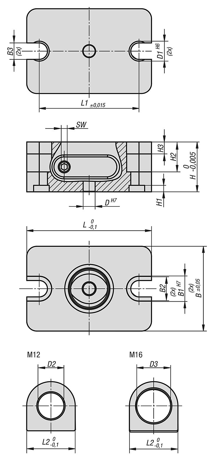 UNILOCK manual clamping module