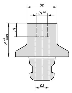 UNILOCK, 5 akslı redüksiyon adaptörü sistem boyutu 80 mm