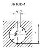 2-spoke handwheels, aluminium with fold-down cylinder grip